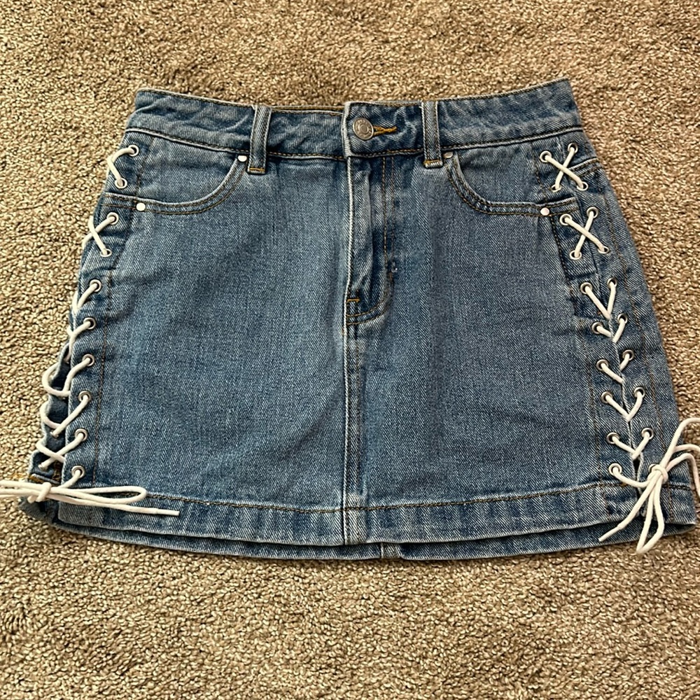 Pacsun Mini Jean Skirt